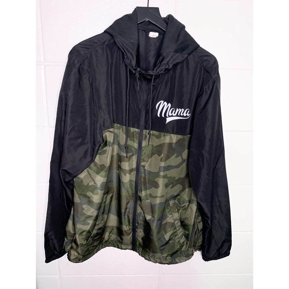 "Mama" Camouflage Windbreaker